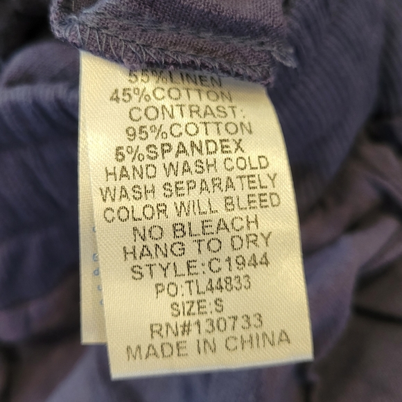 NWT Umgee Shorts Size S Denim Blue - Picture 5 of 7